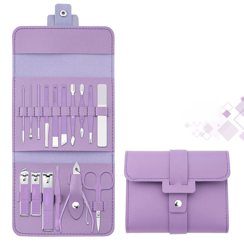 16‑in‑1 Stainless Steel Nail Clipper Set