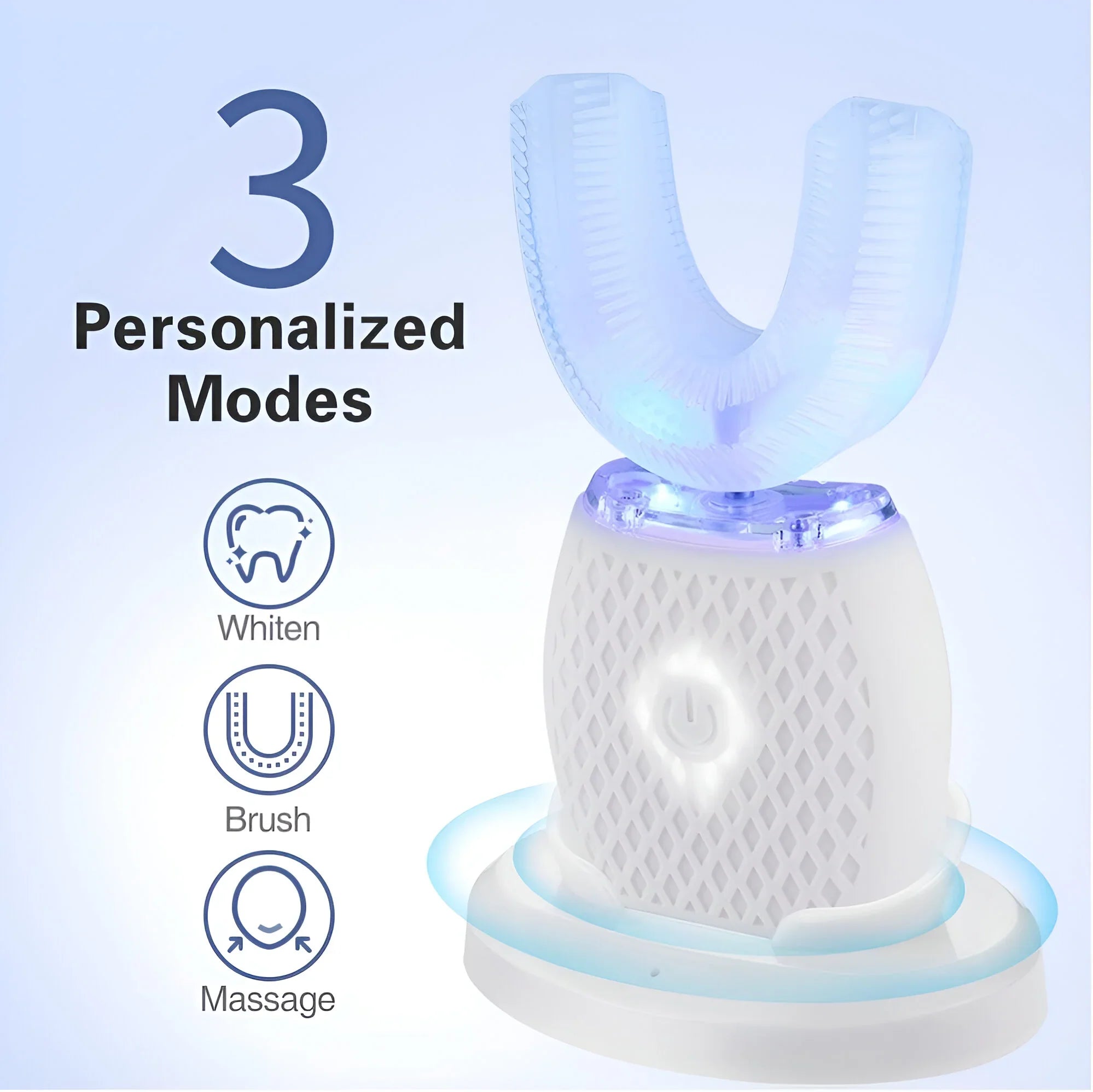 360° U‑Shaped Sonic Toothbrush