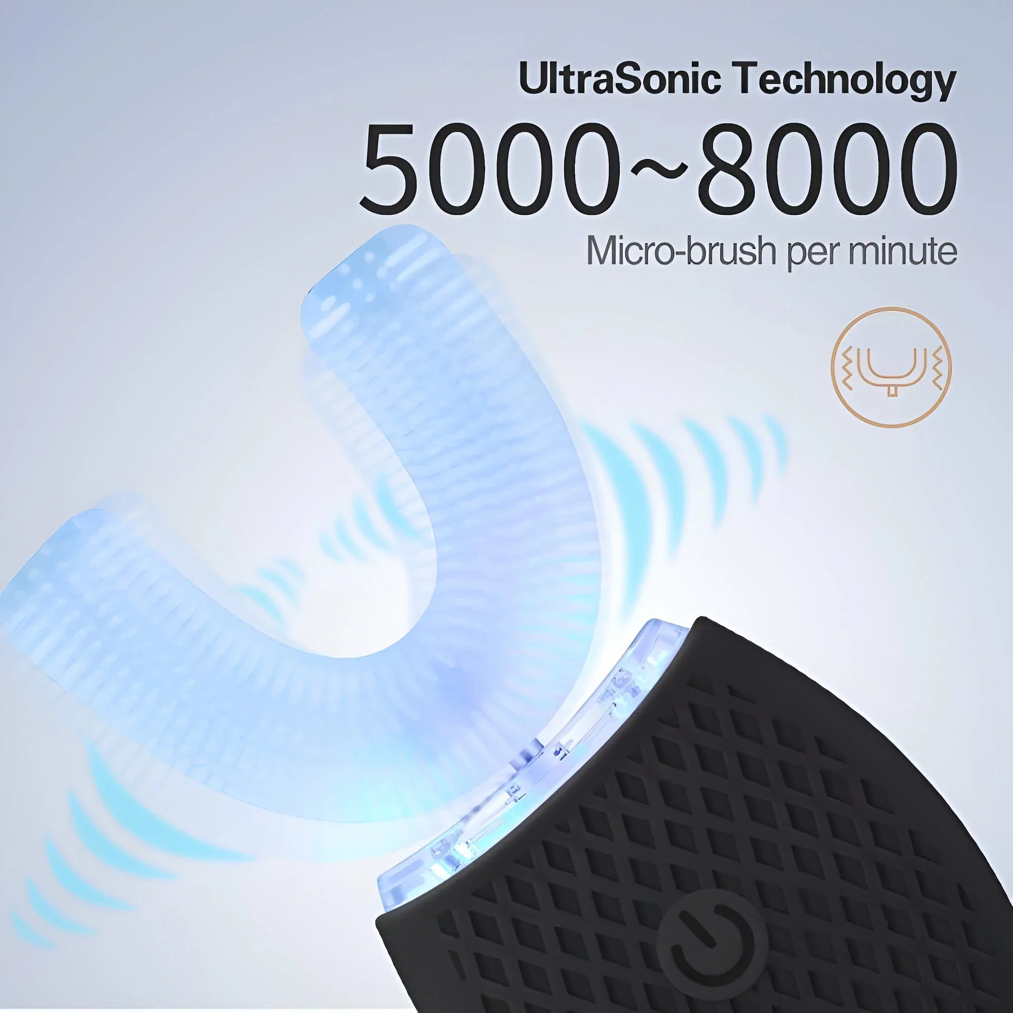 360° U‑Shaped Sonic Toothbrush