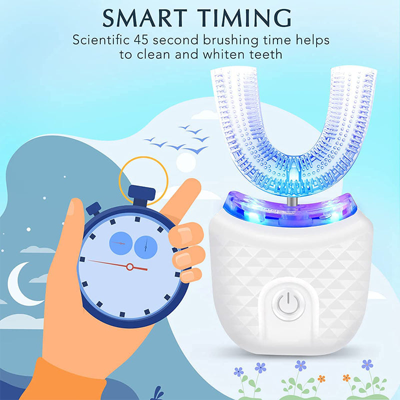 360° U‑Shaped Sonic Toothbrush