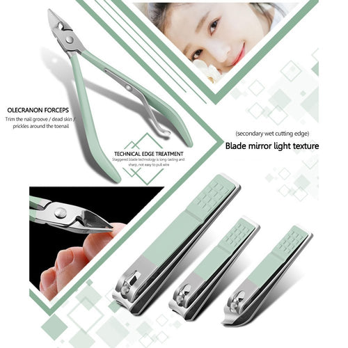 16‑in‑1 Stainless Steel Nail Clipper Set