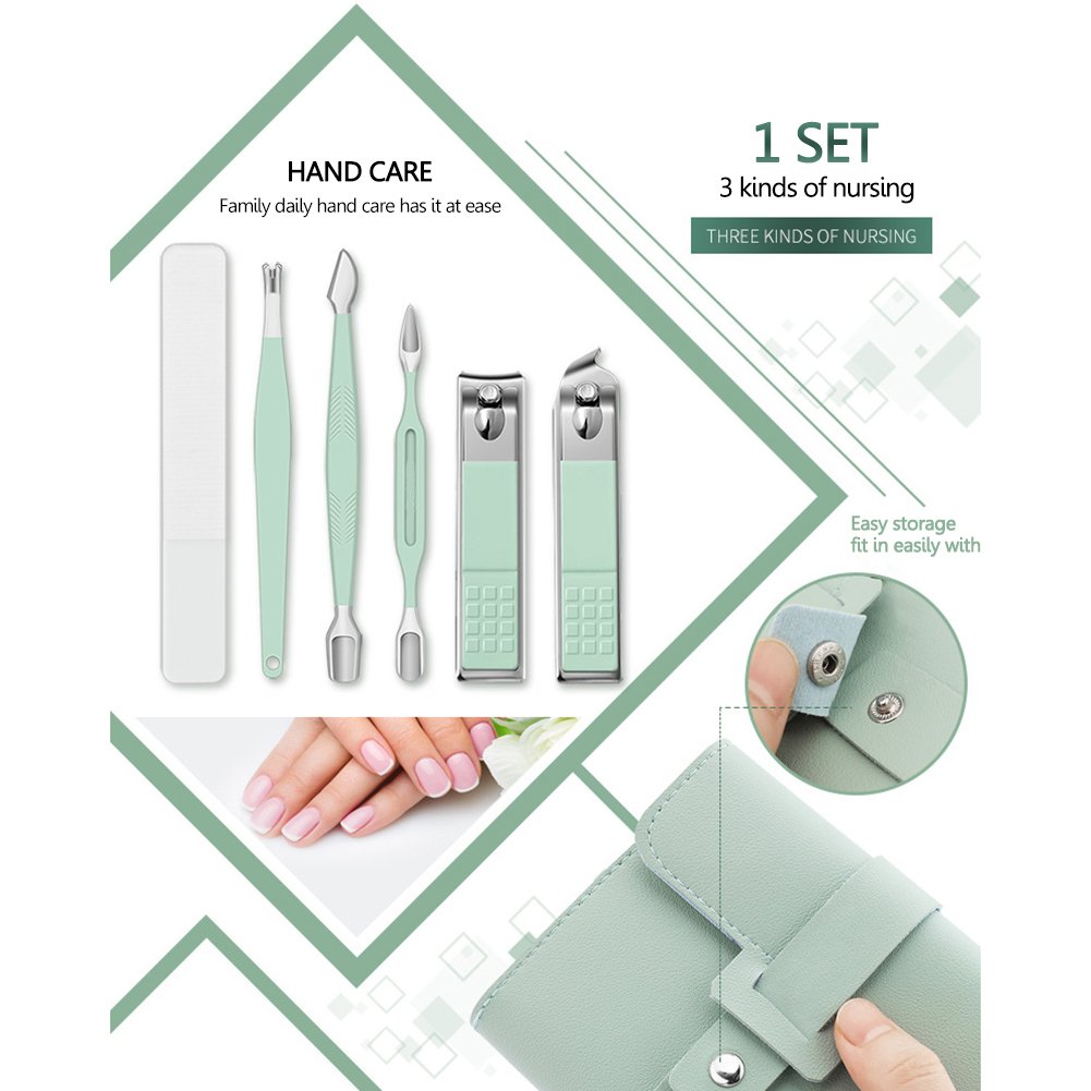 16‑in‑1 Stainless Steel Nail Clipper Set
