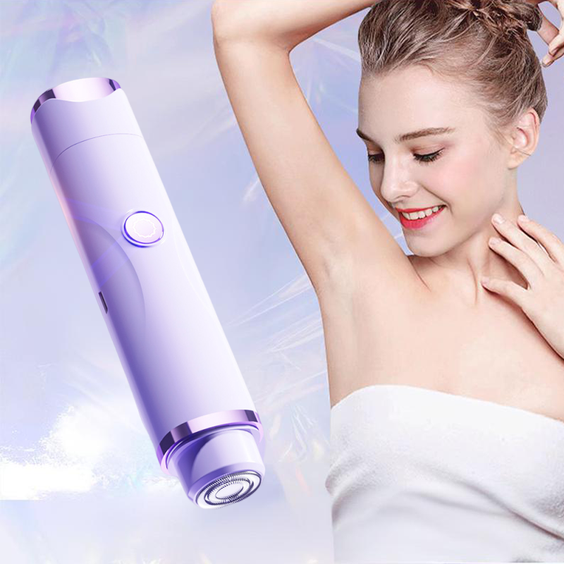Dual‑Head Waterproof Body Hair Trimmer