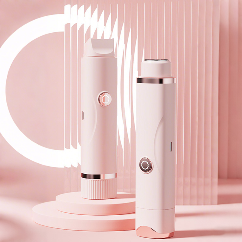 Dual‑Head Waterproof Body Hair Trimmer