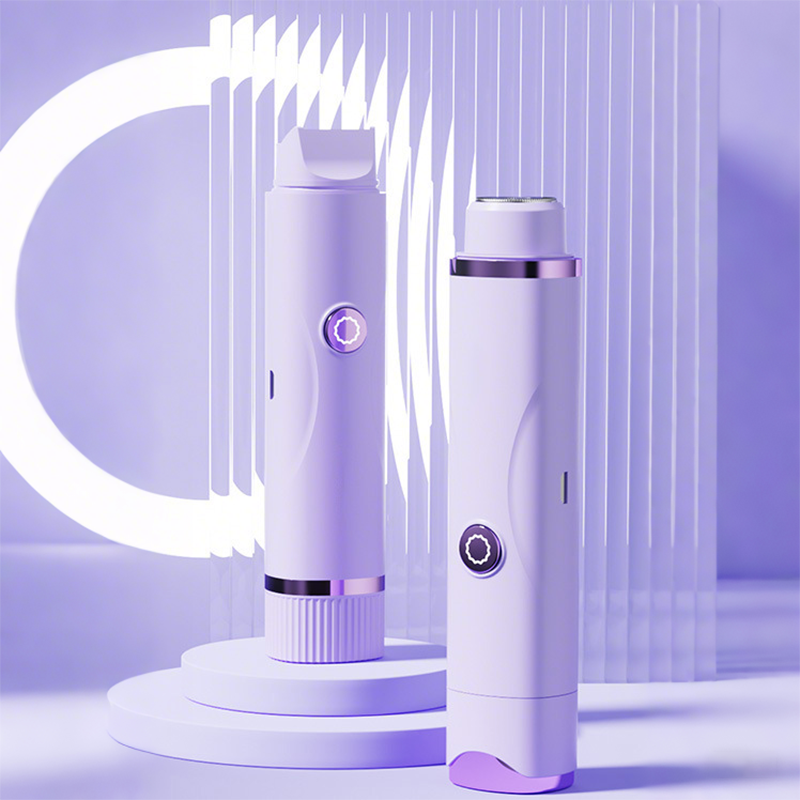 Dual‑Head Waterproof Body Hair Trimmer